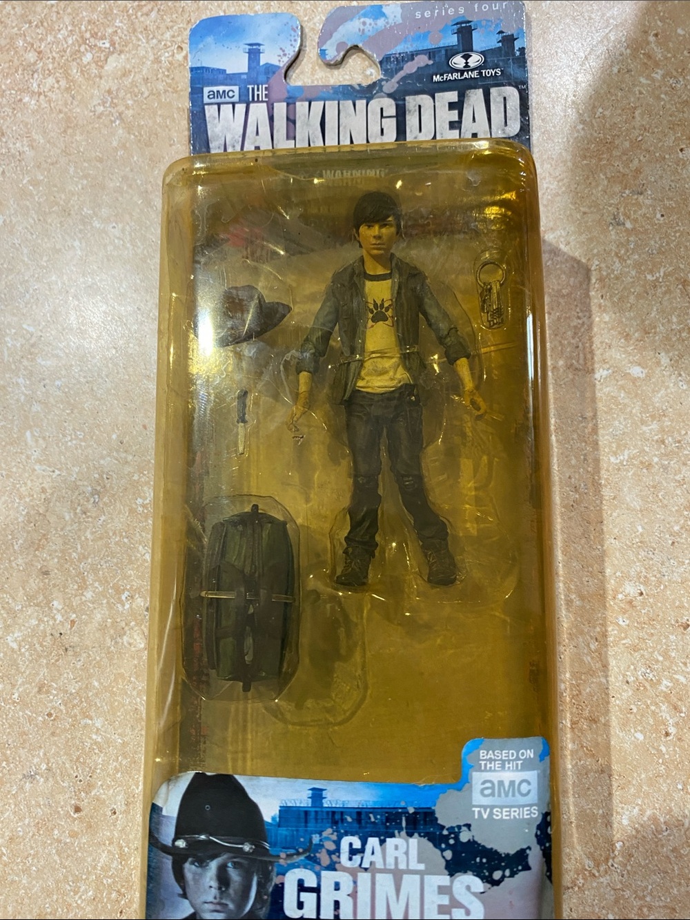 McFarlane Toys The Walking Dead Series 4 Carl Grimes Action Figure SEALED